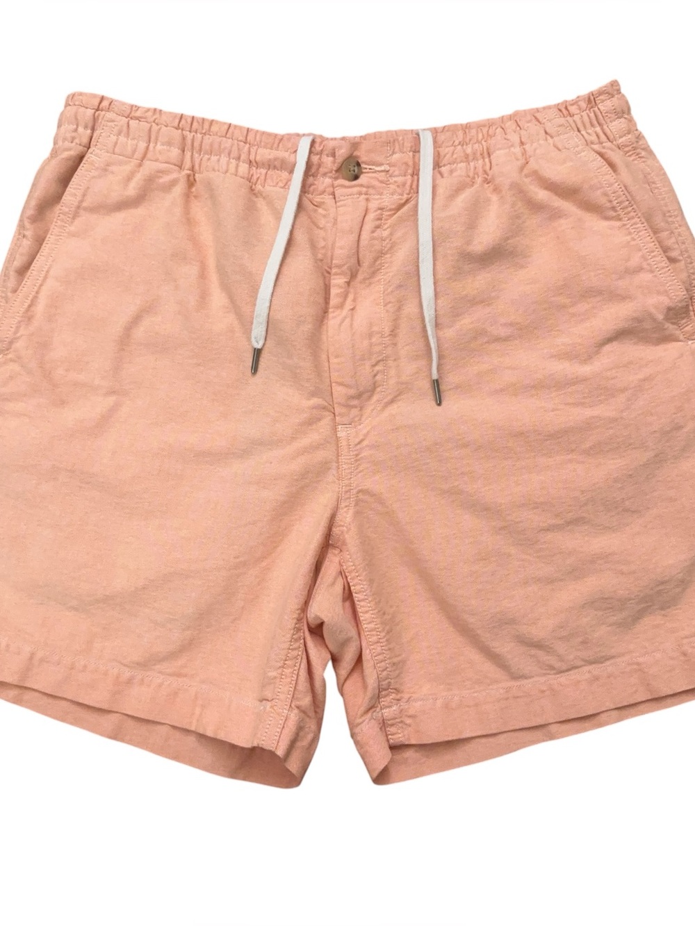 Polo Ralph Lauren Prepster Oxford Shorts Mens M Drawstring Classic Fit 6" Pink